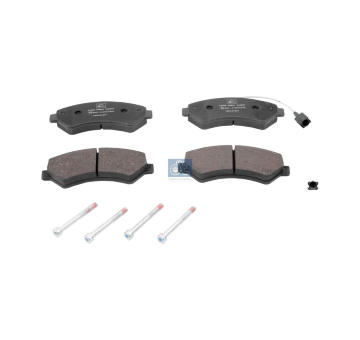 Sada brzdových destiček, kotoučová brzda DT Spare Parts 12.93101