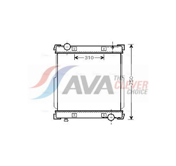 Chladič, chlazení motoru AVA Clever Choice IV2088