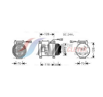 Kompresor, klimatizace AVA Clever Choice IVAK072