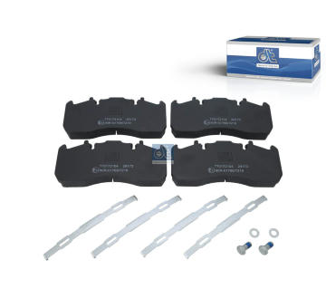 Sada brzdových destiček, kotoučová brzda DT Spare Parts 2.94096
