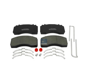 Sada brzdových destiček, kotoučová brzda DT Spare Parts 3.96408
