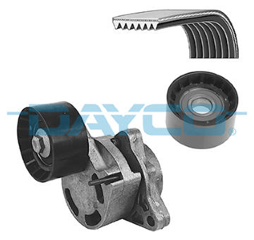 Sada žebrovaných klínových řemenů DAYCO KPV187