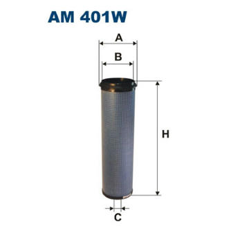 Filtr - sekundární vzduch FILTRON AM 401W