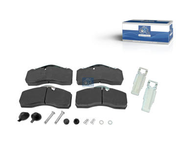 Sada brzdových destiček, kotoučová brzda DT Spare Parts 3.96405