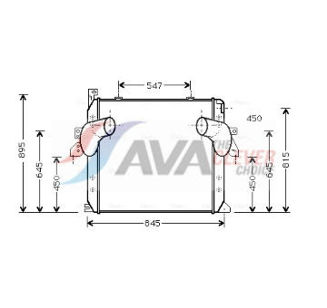 Chladič turba AVA Clever Choice ME4178