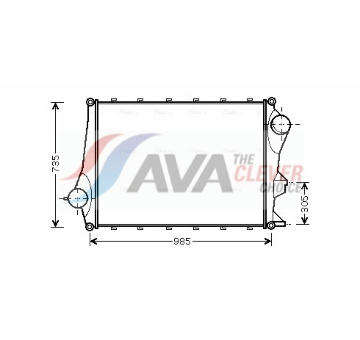 Chladič turba AVA Clever Choice VL4043