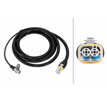 Snímač, počet otáček kol HELLA 6PU 230 052-021