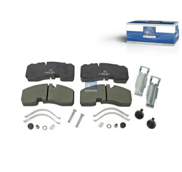 Sada brzdových destiček, kotoučová brzda DT Spare Parts 10.14001