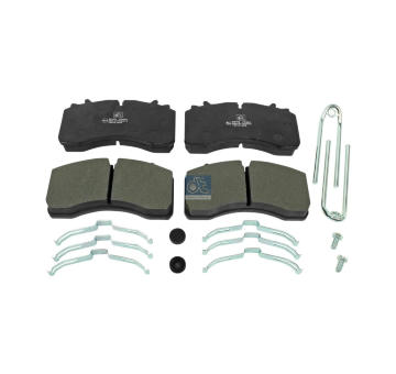 Sada brzdových destiček, kotoučová brzda DT Spare Parts 10.34126
