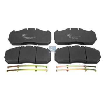 Sada brzdových destiček, kotoučová brzda DT Spare Parts 3.96400
