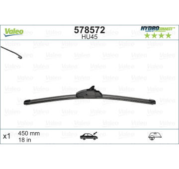 List stěrače VALEO 578572