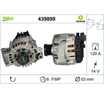 generátor VALEO 439899