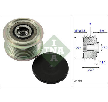 Předstihová spojka Schaeffler INA 535 0128 10