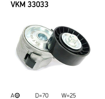 Napínák, žebrovaný klínový řemen SKF VKM 33033