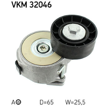 Napínák, žebrovaný klínový řemen SKF VKM 32046