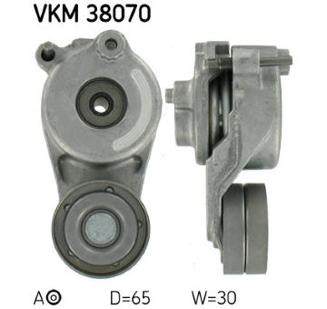 Napínák, žebrovaný klínový řemen SKF VKM 38070
