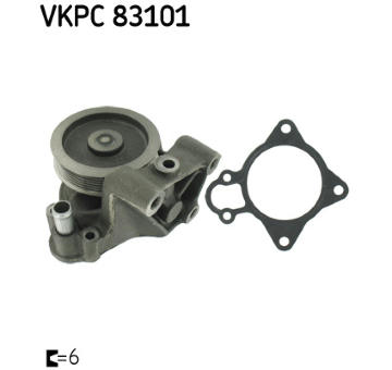 Vodní čerpadlo, chlazení motoru SKF VKPC 83101