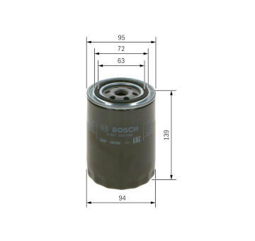 Olejový filtr BOSCH 0 451 104 063