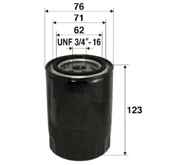 Olejový filtr VALEO 586038