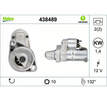 Startér VALEO 438489