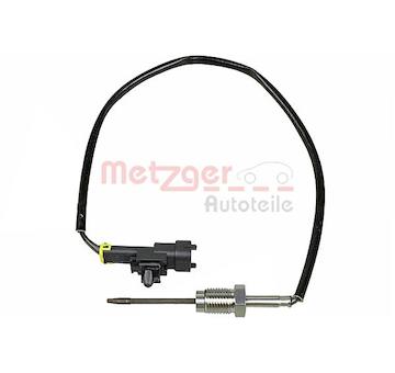 Cidlo, teplota vyfukovych plynu METZGER AUTOTEILE 0894651