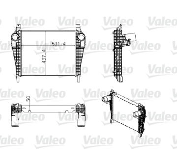 Chladič turba VALEO 818777