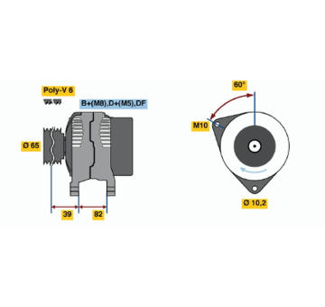 generátor BOSCH 0 986 039 690