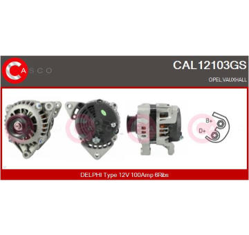 generátor CASCO CAL15A68GS