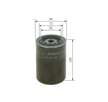 Olejový filtr BOSCH 0 451 203 194