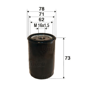 Olejový filtr VALEO 586034