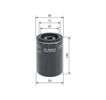 Olejový filtr BOSCH 0 451 104 005