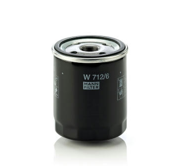 Olejový filtr, turbodmychadlo MANN-FILTER W 712/6
