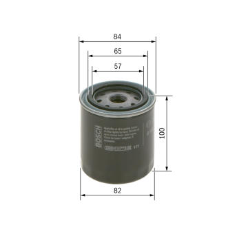 Olejový filtr BOSCH 0 986 452 023