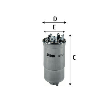 Palivový filtr VALEO 587500