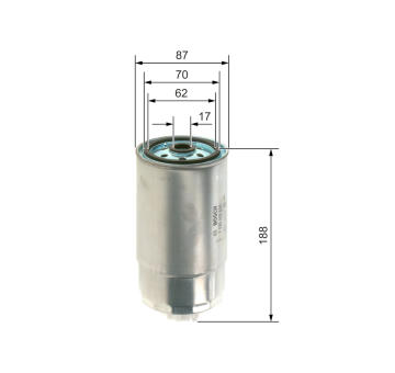 Palivový filtr BOSCH F 026 402 826