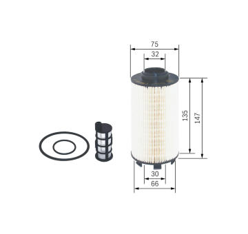 Palivový filtr BOSCH F 026 402 177