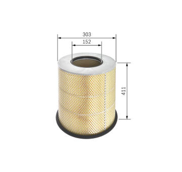 Vzduchový filtr BOSCH F 026 400 117