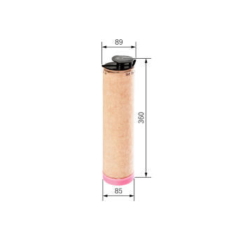 Filtr - sekundární vzduch BOSCH F 026 400 242