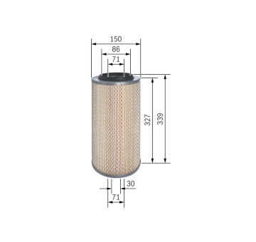 Vzduchový filtr BOSCH F 026 400 322