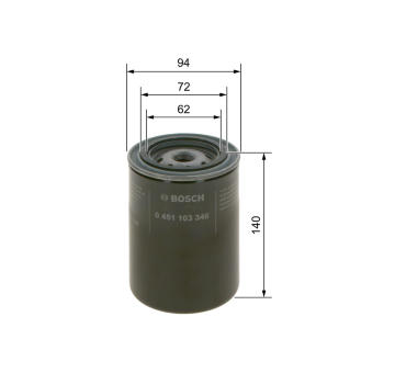 Olejový filtr BOSCH 0 451 103 346