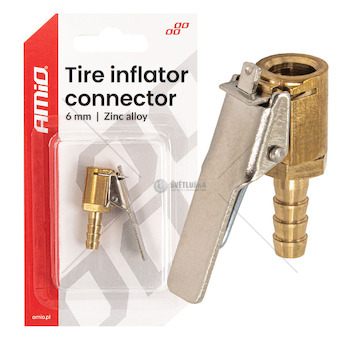 Adaptér kompresoru 6 mm AMiO-04493