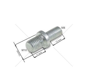 Adaptér na strunovou hlavu M10x1.25f/M8x1.25f