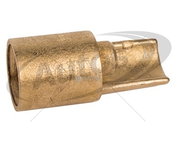 Adaptér tyče napínací plachty spodní 27mm čtyřhran 13x13 sesam, edscha  0011211_A