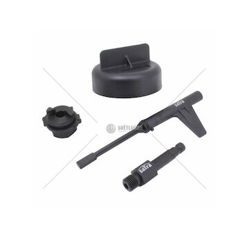 Adaptéry pro výměnu oleje převodovky 9G-Tronic vozidel Mercedes-Benz, 4 ks - SATRA