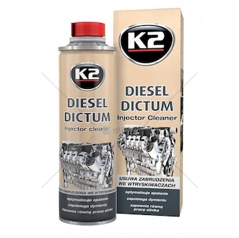 Aditivum do nafty - čistič vstřiků k2 diesel dictum injector cleaner, 500ml 0446439_A