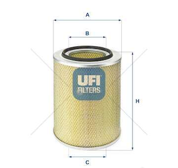 Air Filter 8040.45/8360.45 Ufi