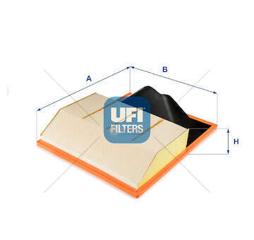 Air Filter F1CE3481 - DAILY 3.0 HPI E5 MY 2012 Ufi