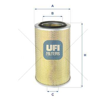 Air Filter FILTRO ARIA - 120 E23/150E27 - Ufi