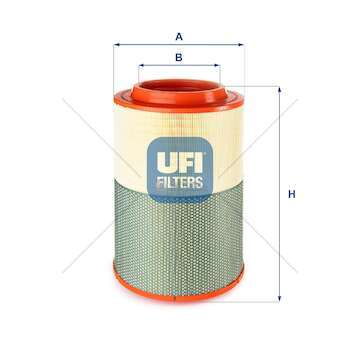 Air Filter FILTRO ARIA - 130E24/180E28 - TECTOR Ufi