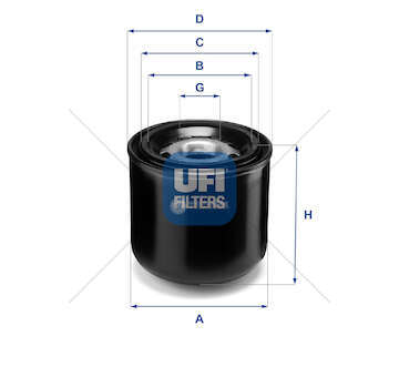 Air Filter Filtro Aria Ufi